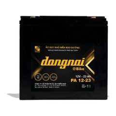 Ắc quy Dongnai PA 12-23 12V 23Ah chính hãng PINACO — ảnh chính nền trắng
