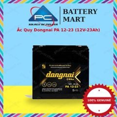 Ắc quy Dongnai PA 12-23 12V 23Ah — BatteryMart Ắc Quy Phước Châu