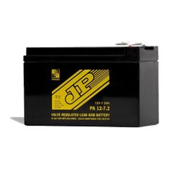 Bình ắc quy Đồng Nai PA 12-7.2 12V 7.2Ah chính hãng trên nền trắng