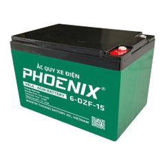 Ắc quy Phoenix 6-DZF-15 12V 15Ah chính hãng Tia Sáng — ảnh chính nền trắng
