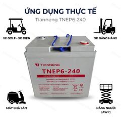 Ắc quy Thiên Năng TNEP6-240 chính hãng tại BatteryMart Phước Châu
