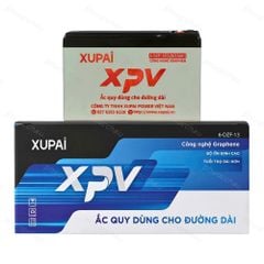 Bình và hộp ắc quy Xupai 6-DZF-13 XPV-13 dùng cho xe đạp điện, xe máy điện