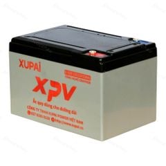 Góc nghiêng ắc quy Xupai 6-DZF-13 XPV-13 12V 13Ah kín khí