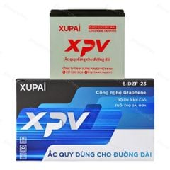 Bình và hộp ắc quy Xupai 6-DZF-23 XPV-23 dùng cho xe đạp điện, xe máy điện