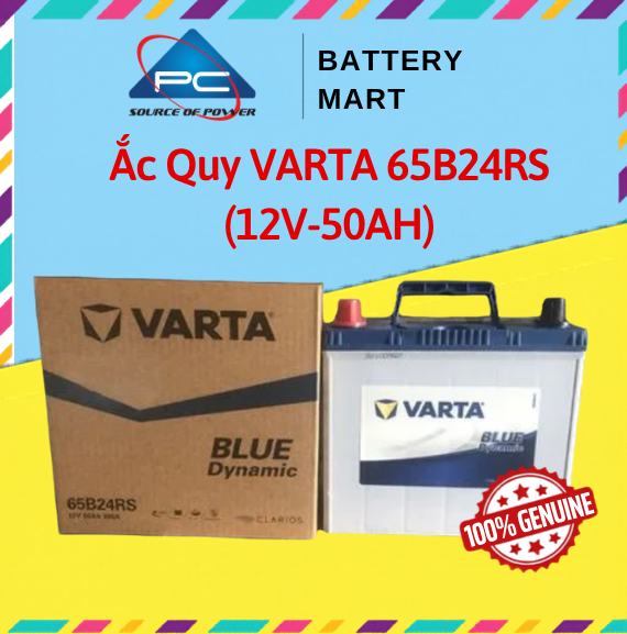 Ắc Quy VARTA 65B24RS (12V-50AH)