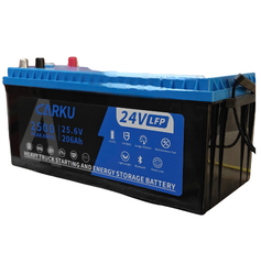 Ắc Quy Lithium LFP Carku CB-11B 24V 206AH Dùng Cho Xe Tải Howo, Sinotruck, Ắc Quy Cho Xe Đầu Kéo Trung Quốc, Tàu Thuyền