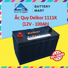 Ắc Quy Delkor 1111K (12V - 100Ah)