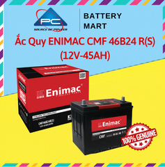 Bình Ắc Quy ENIMAC CMF 46B24 L/R(S)/L(S) (12V-45AH)