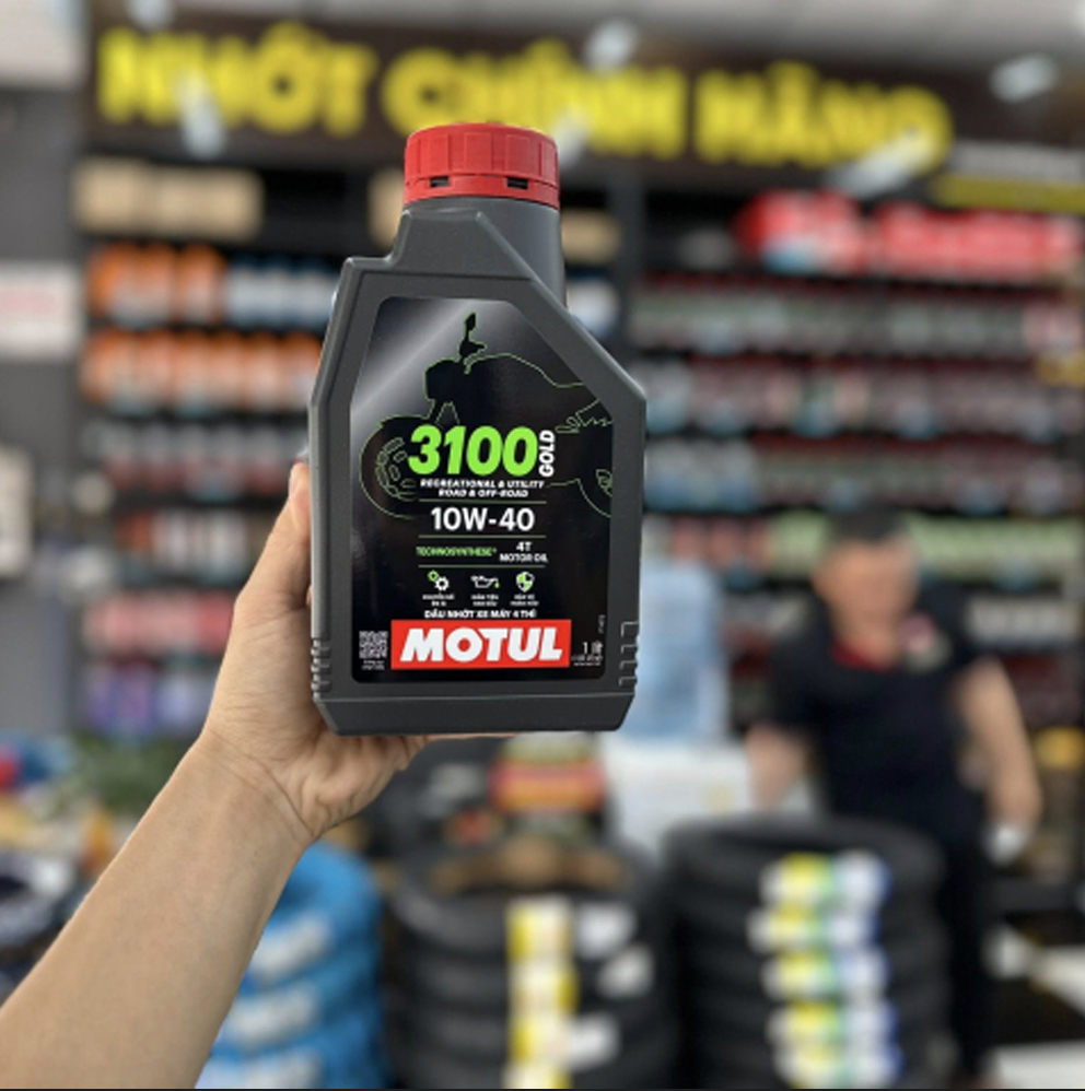 DẦU NHỚT XE MÁY MOTUL - 4T 10W40 Nhớt Motul 