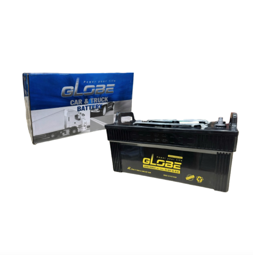 Ắc quy Globe N200 chính hãng - bình thay cho GMC 8 Tấn