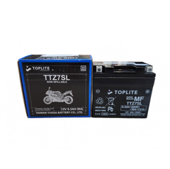 Ắc quy Toplite TTZ7SL  12V 6AH, dùng cho Air blade, Click, Vision, SH Mode, PCX, Janus