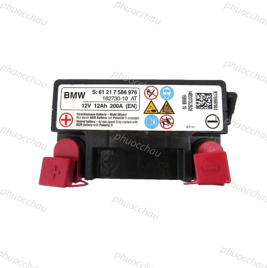 Ắc quy phụ BMW 61217586976/ 61219394648 12V12AH