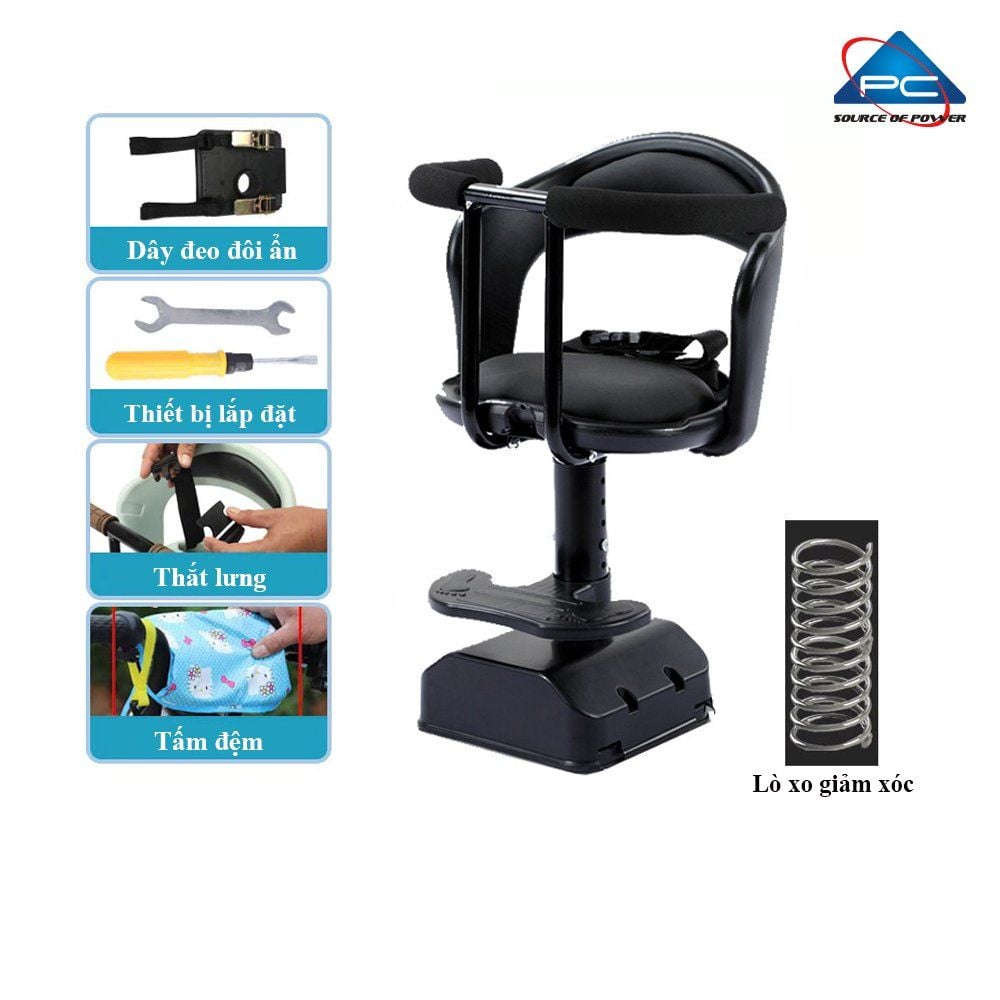 Ghế Ngồi Xe Đạp Điện, Xe Máy Điện Cho Bé
