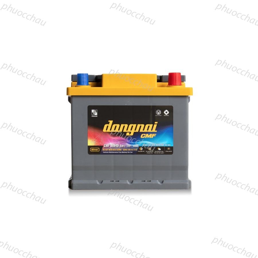 Ắc Quy Dong Nai CMF DIN45 LN1/LBN1 (12V45Ah)