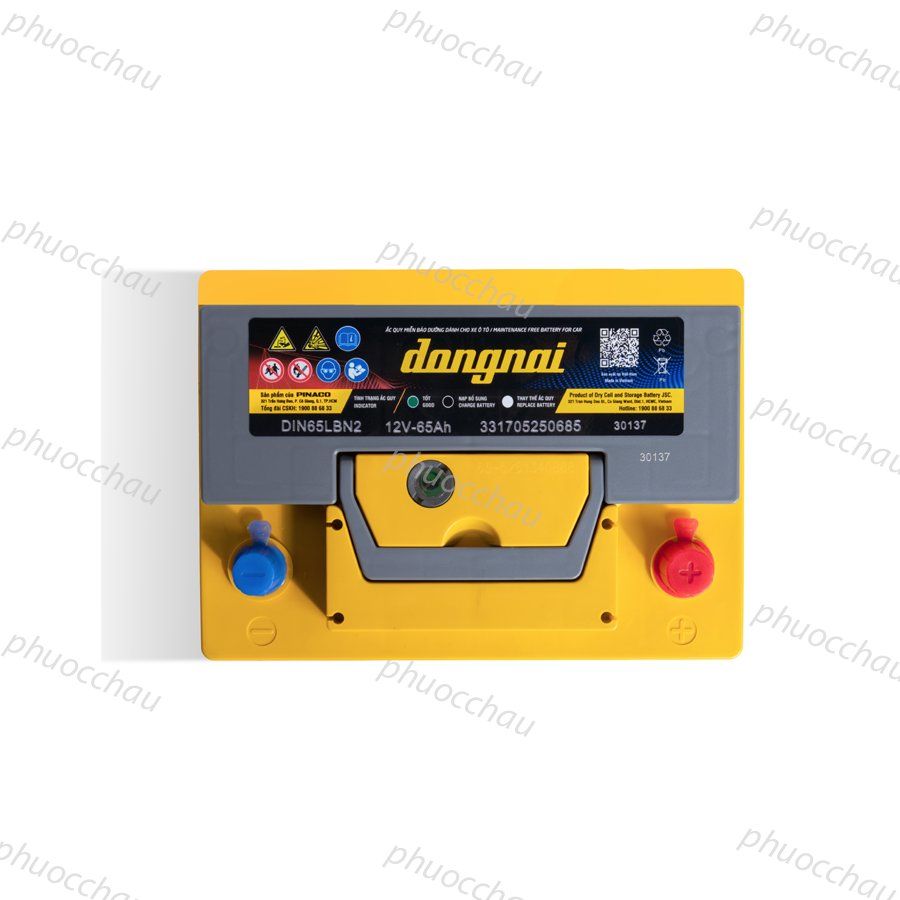 Ắc Quy Dong Nai CMF DIN65 LN2/LBN2 (12V65Ah)