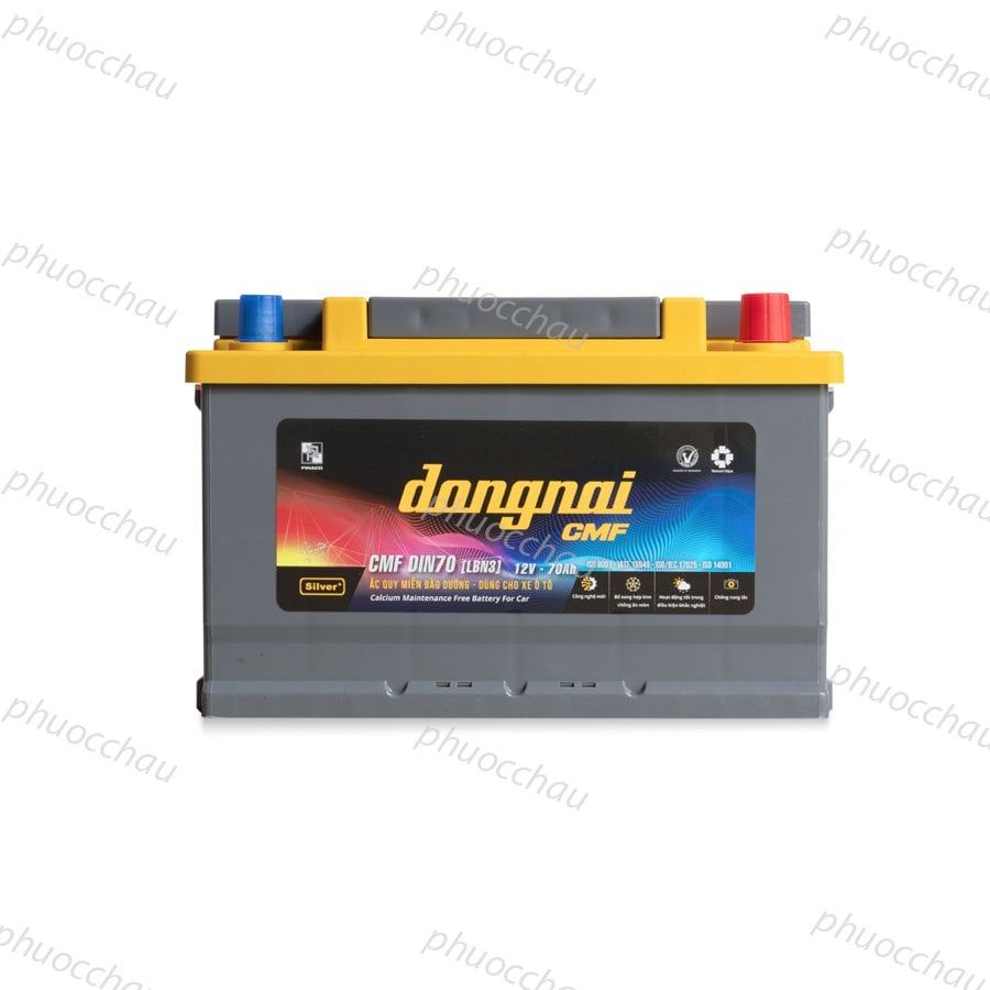 Ắc Quy Dong Nai CMF DIN70 LBN3 (12V70Ah)