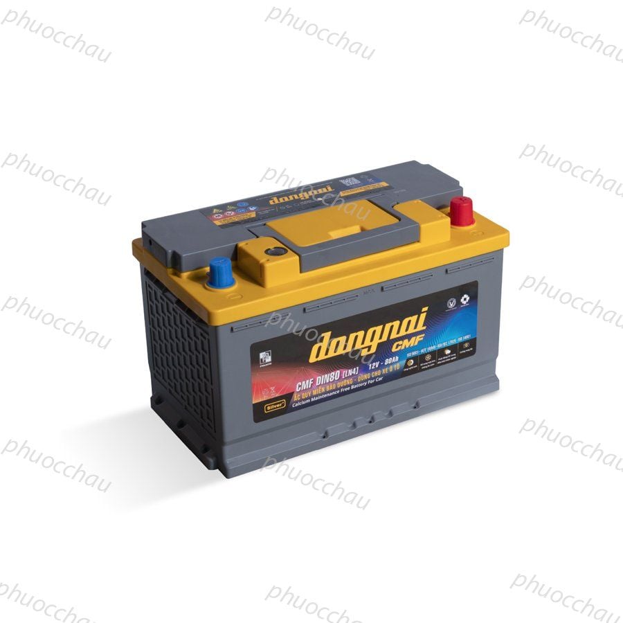 Ắc Quy Dong Nai CMF DIN80 LN4  (12V80Ah)