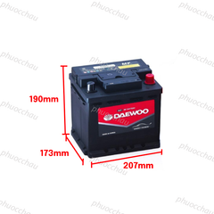 Ắc Quy Daewoo DIN 55054 12V 50AH