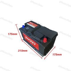 Ắc Quy ROCKET SMF 58014 (12V-80Ah)