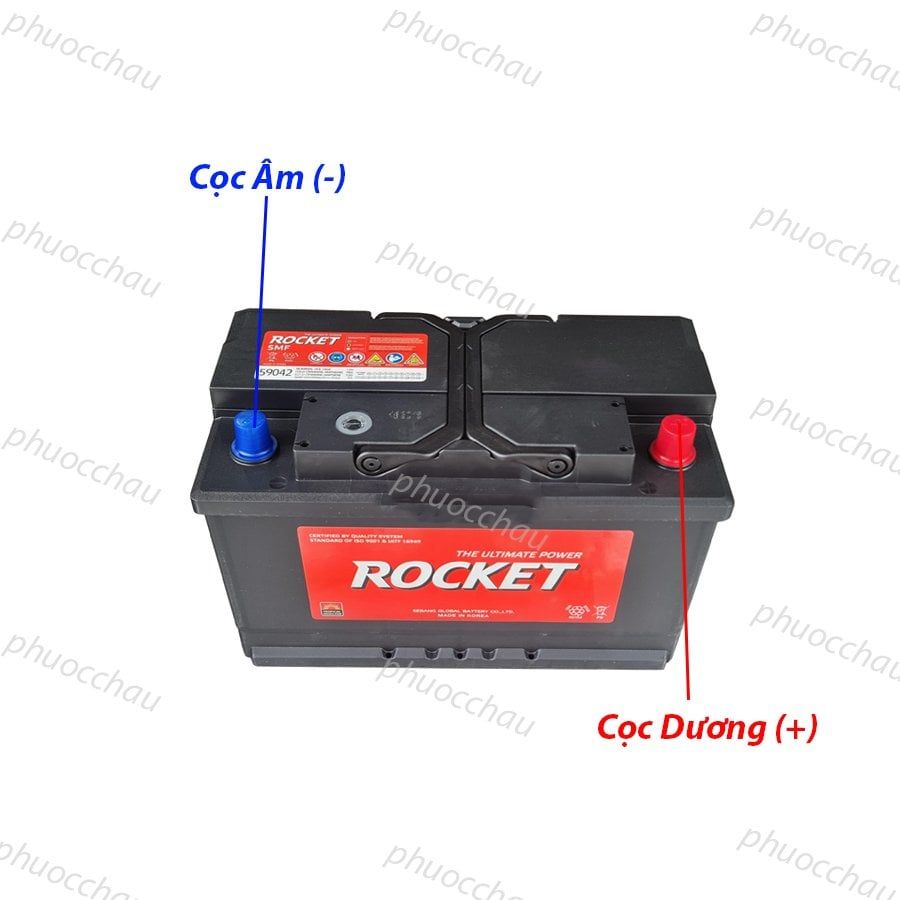 Ắc Quy ROCKET SMF 59042 (12V-90Ah)