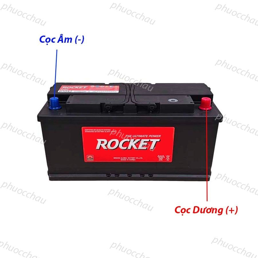 Ắc Quy ROCKET SMF 61042 (12V-110Ah)