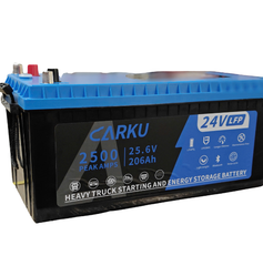 Ắc Quy Lithium LFP Carku CB-18 24V 150AH Dùng Cho Xe Tải Howo, Sinotruck, Ắc Quy Cho Xe Đầu Kéo Trung Quốc