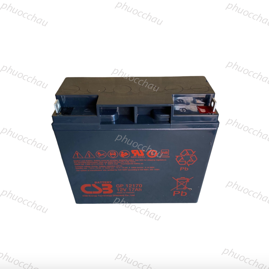 Ắc Quy CSB GP12170 12V 17Ah, Chuyên Dùng Cho Lưu Điện