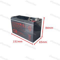 Ắc Quy CSB HR1234W 12V 9Ah, Chuyên Dùng Cho Lưu Điện