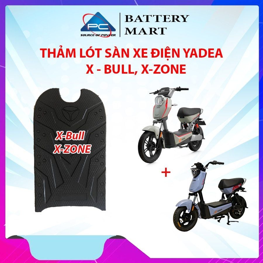 Thảm Lót Sàn Xe Điện Yadea X-Bull, X-ZONE