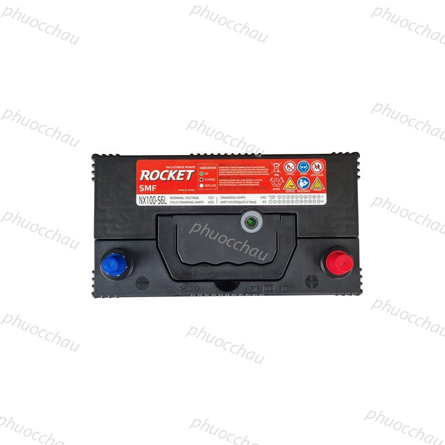 Ắc Quy ROCKET SMF NX100-S6L (12V-45Ah)