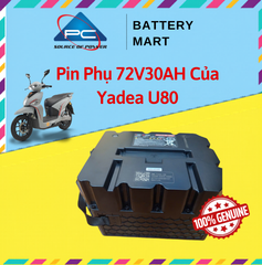 Pin Lithium, Pin phụ 72V30AH chuyên dụng cho xe máy điện YADEA Voltguard V002 U80