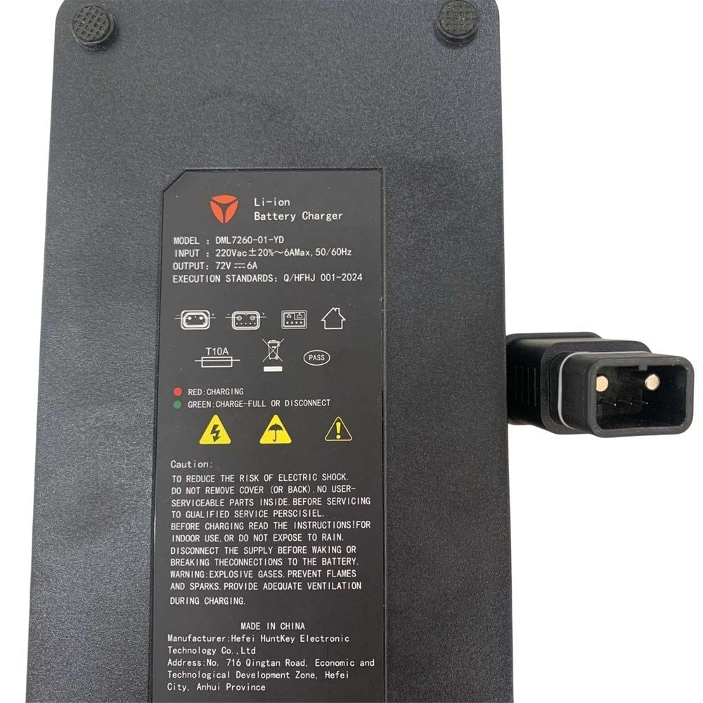 Sạc Xe Điện 72V-3A/4A/6A - Phụ Kiện Chính Hãng Cho Xe Điện Yadea