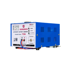 Máy Sạc Ắc Quy HANSINCO Tự Động 15A (12V -24V, Dây Nhôm, Dây Đồng)