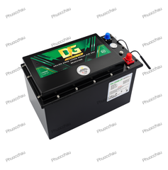 Bình Ắc Quy Lithium LFP DGLI-123400 – Pin LiFePO4 12.8V chuyên dụng cho các dòng xe đầu kéo Mỹ, xe tải