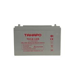Ắc Quy Tahapo TH12-135  12V-135Ah,  ắc quy dùng cho xe điện, xe golf, xe chà sàn