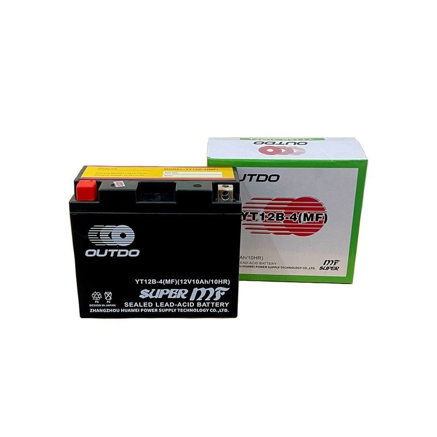 Bình ắc quy xe moto OUTDO YT12B-BS 12V - 10AH