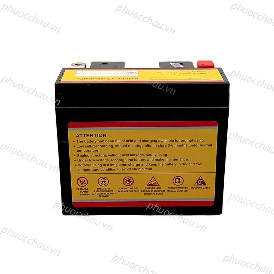 Bình ắc quy xe moto OUTDO YT12B-4(MF) 12V - 10AH