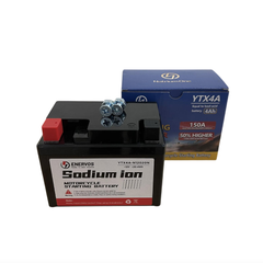 Bình Ắc Quy Xe Máy Natri iOn YTX4A 12V-4Ah dùng cho WAVE RS/RSV, FUTURE FI, AIR BLADE110, Nouvo456