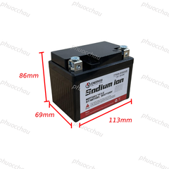 Bình Ắc Quy Xe Máy Natri iOn YTX4A 12V-4Ah dùng cho WAVE RS/RSV, FUTURE FI, AIR BLADE110, Nouvo456