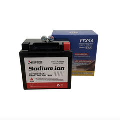 Bình Ắc Quy Xe Máy Natri iOn YTX5A 12V-5Ah, dùng cho Vision, SH Mode, Lead125, AIR BLADE125, PCX, JANUS