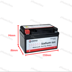 Bình Ắc Quy Xe Máy Natri iOn YTX7A 12V-7Ah, dùng cho Atila, Spacy ,Vespa, Enjoy, Shark