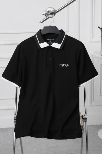 ÁO THUN POLO ELITE MEN ĐEN - VH003891