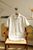 ÁO SƠ MI NAM TAY NGẮN LINEN MÀU KEM - T003730
