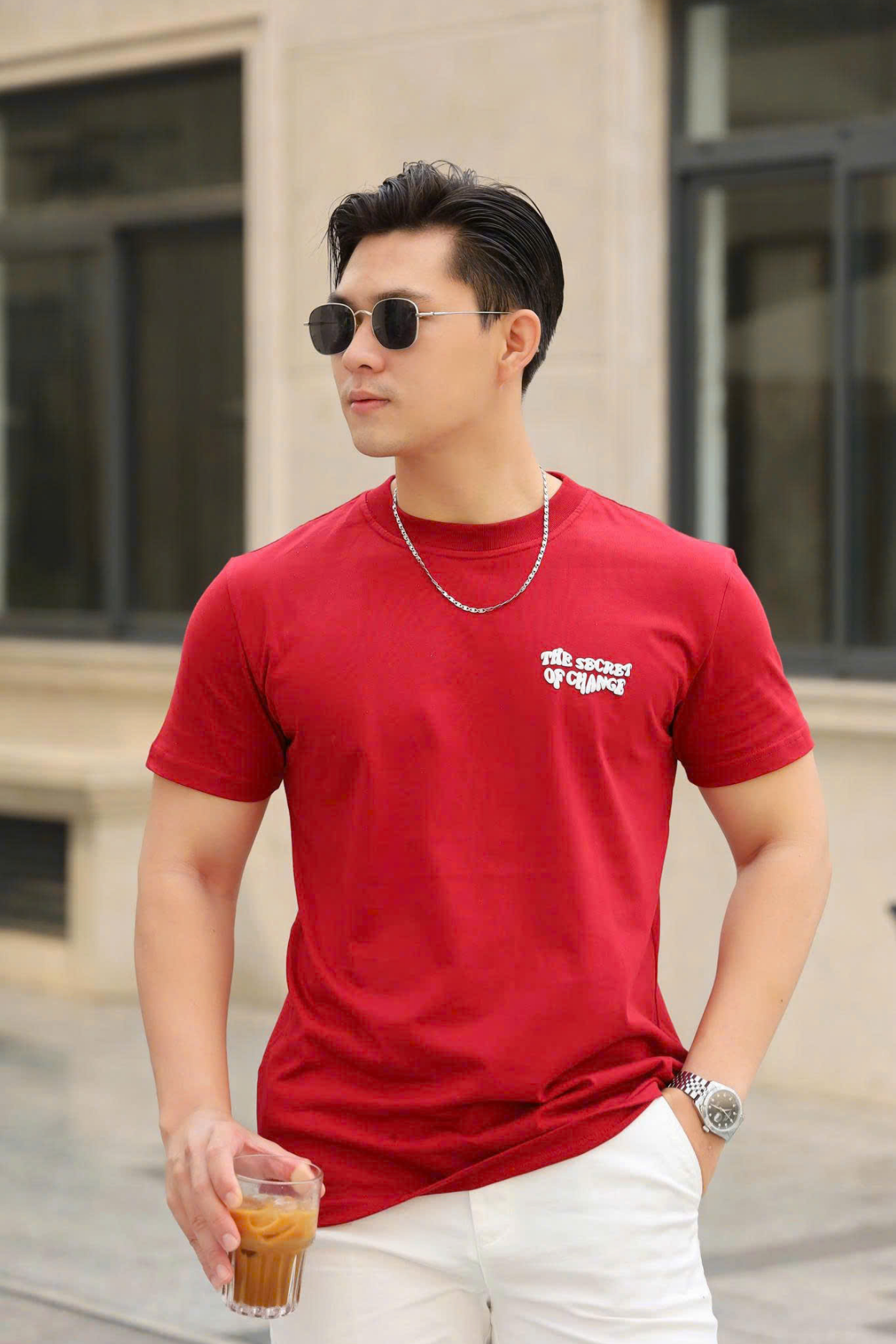 ÁO THUN CỔ TRÒN - VH003928