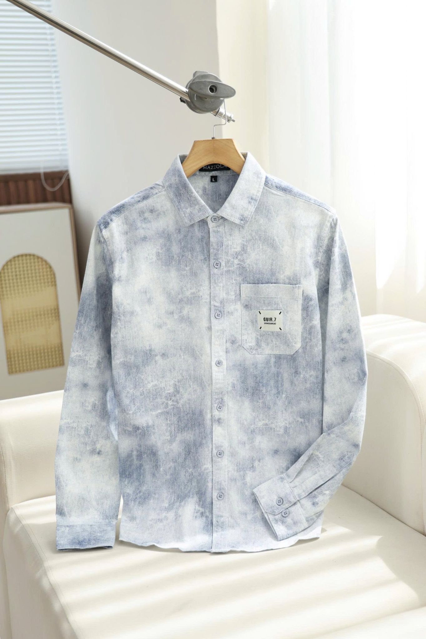 ÁO SƠ MI NAM TAY DÀI LINEN  - T003721