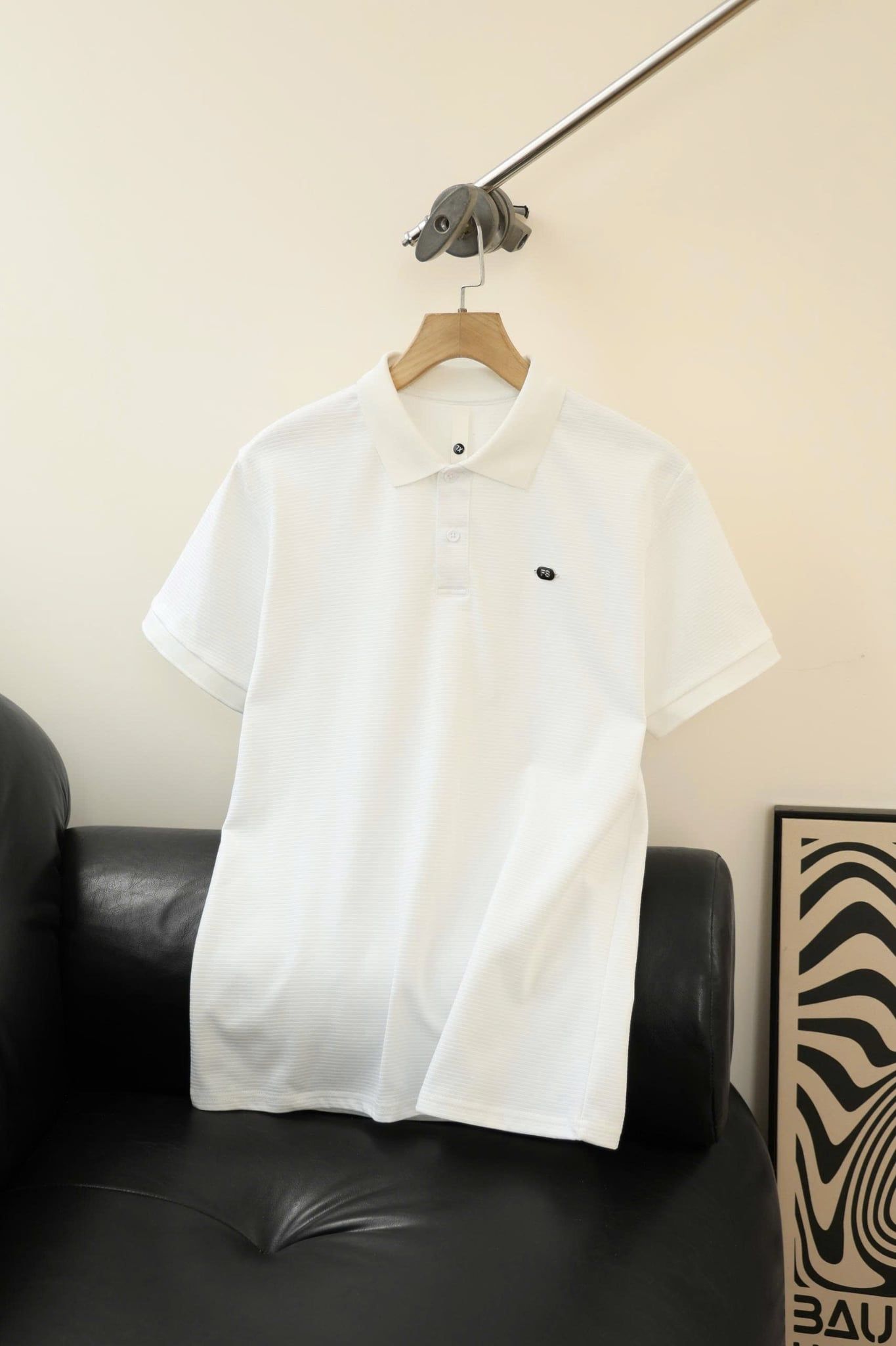 ÁO THUN POLO TRẮNG - P004339