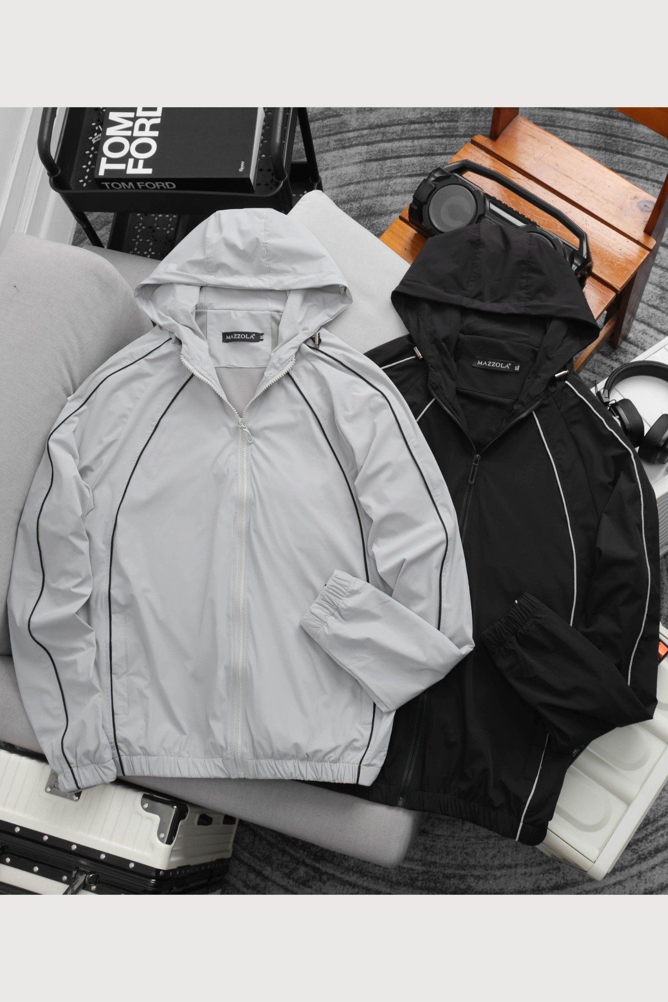 ÁO KHOÁC NAM DÙ PHỐI VIỀN - P004008