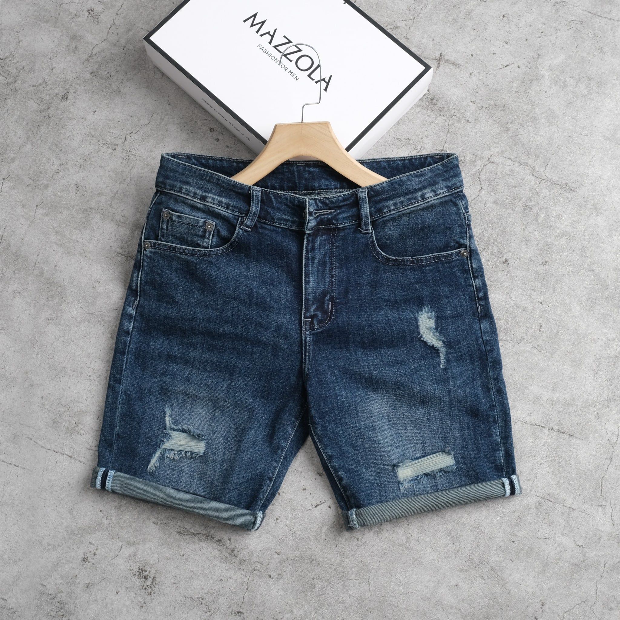 QUẦN SHORT JEAN NAM MAZZOLA
