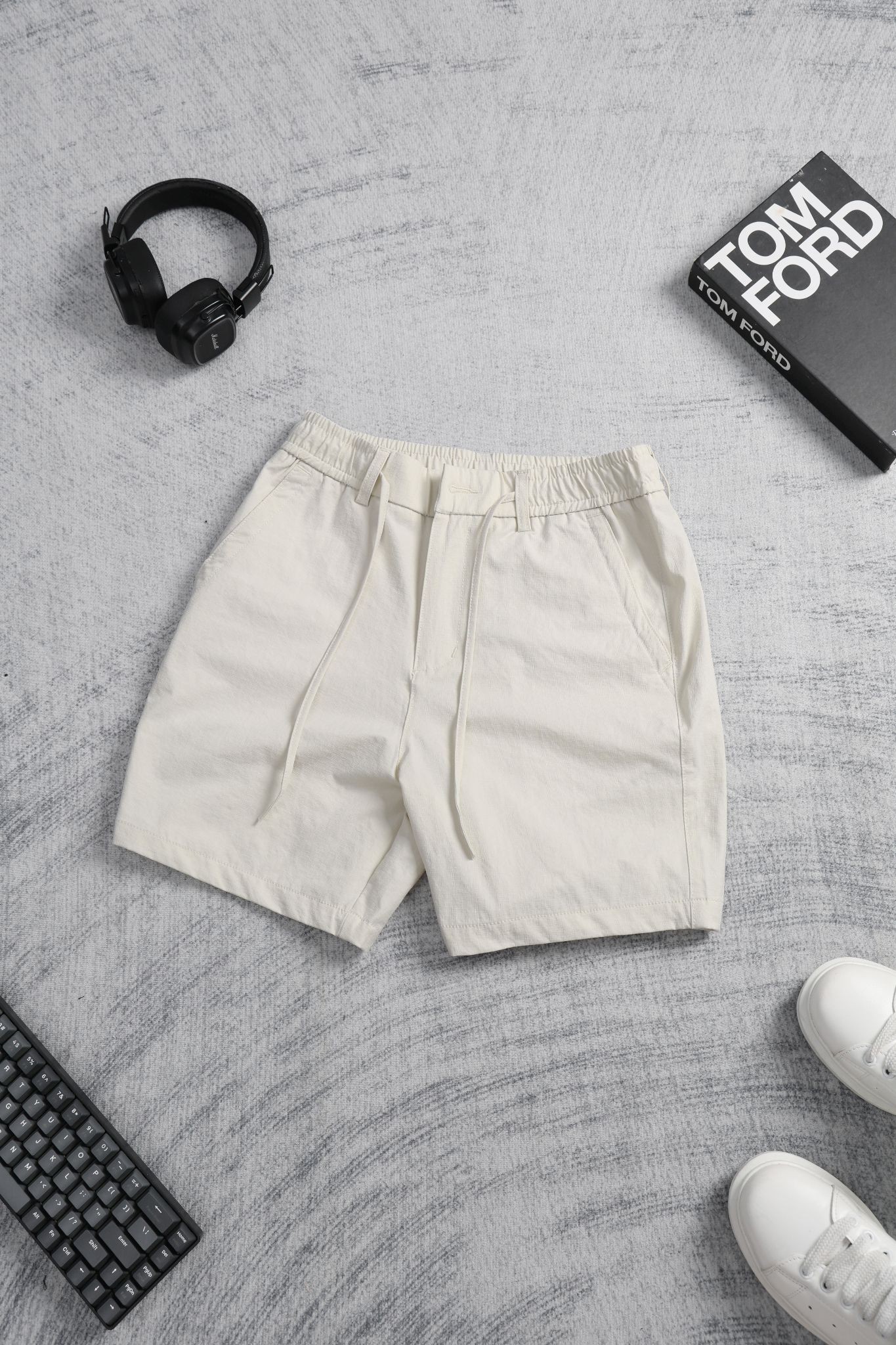QUẦN SHORT KAKI KEM - P004276