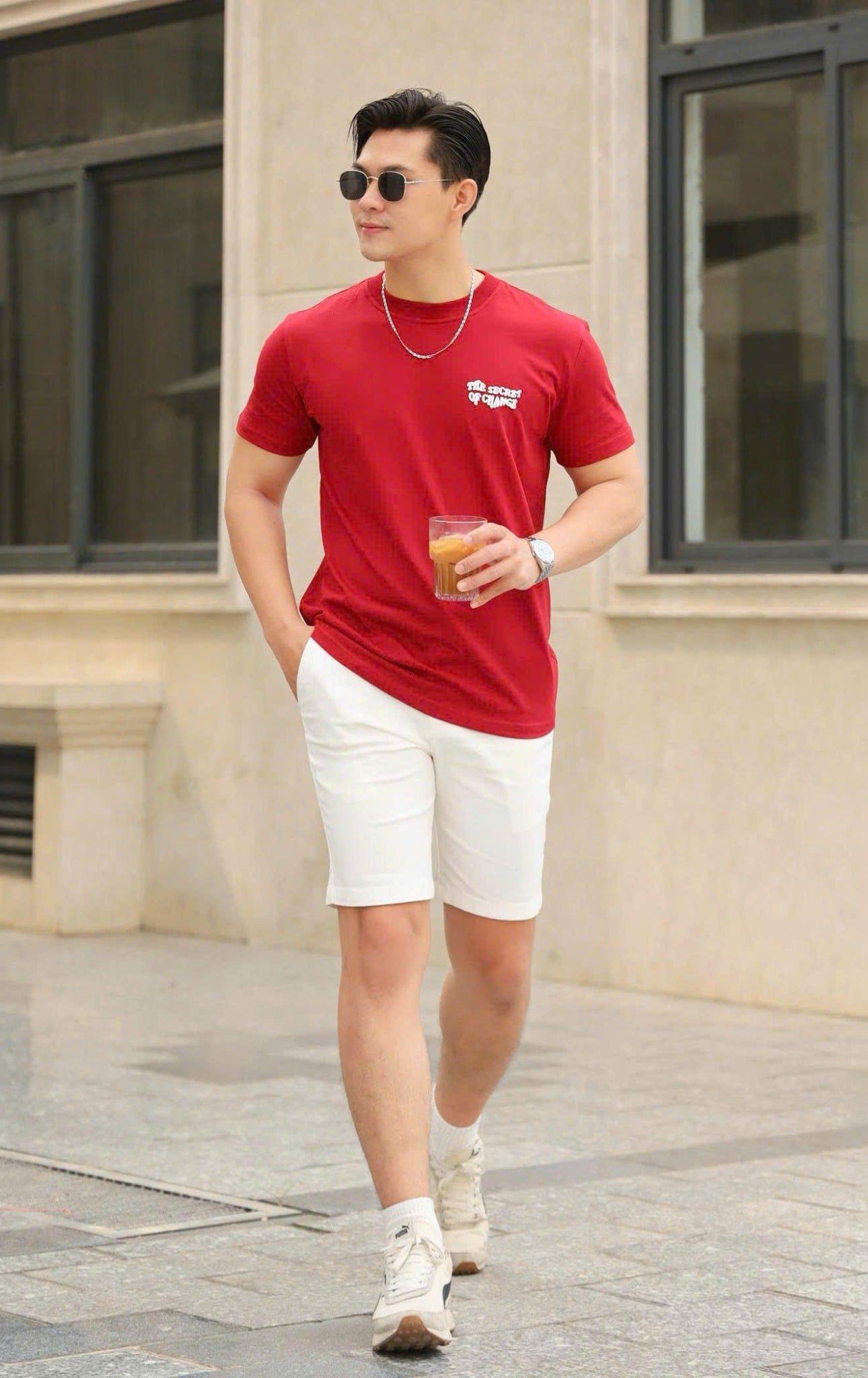 ÁO THUN CỔ TRÒN - VH003928